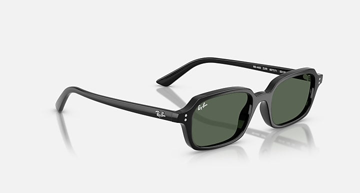 Ray-Ban ZURI BIO-BASED Black with Dark Green Solid Color lenses - Alternative