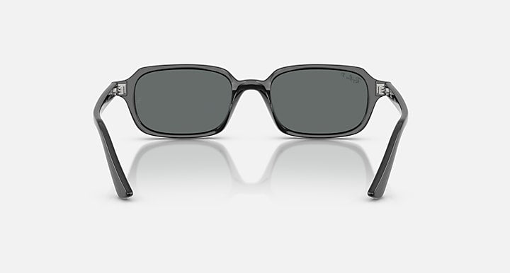 Ray-Ban ZURI BIO-BASED Black with Dark Grey Polarized Solid Color lenses - Back