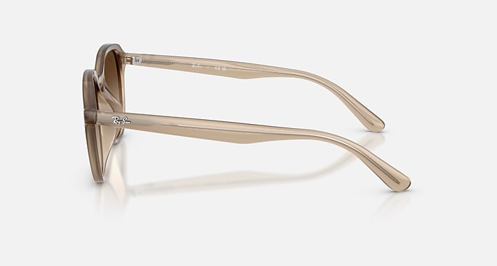 Ray-Ban RB4459D Turtledove with Gradient Brown Gradient lenses - Lateral