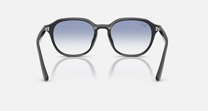 Ray-Ban RB4459D Opal Grey with Clear Gradient Light Blue Gradient lenses - Back