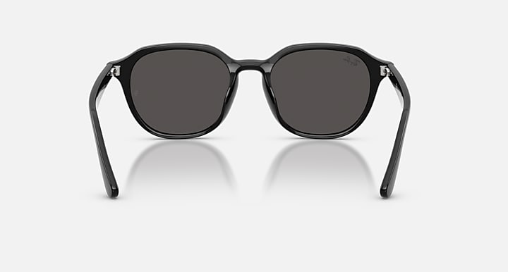 Ray-Ban RB4459D Black with Dark Grey Solid Color lenses - Back