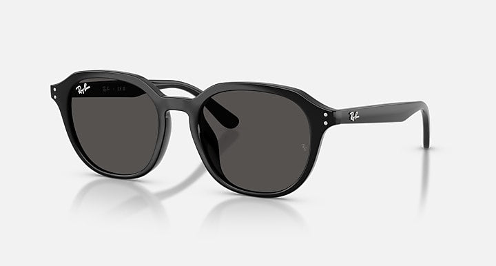 Ray-Ban RB4459D Black with Dark Grey Solid Color lenses - Quarter