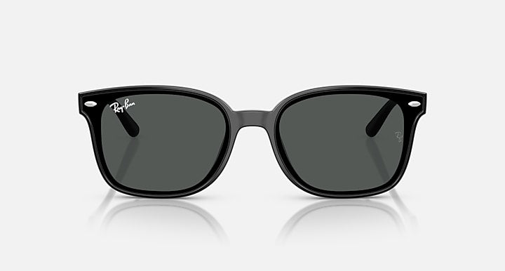 Ray-Ban RB4461D Black with Dark Grey Solid Color lenses - Front