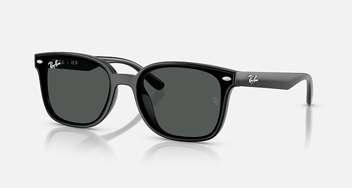 Ray-Ban RB4461D Black with Dark Grey Solid Color lenses - Quarter