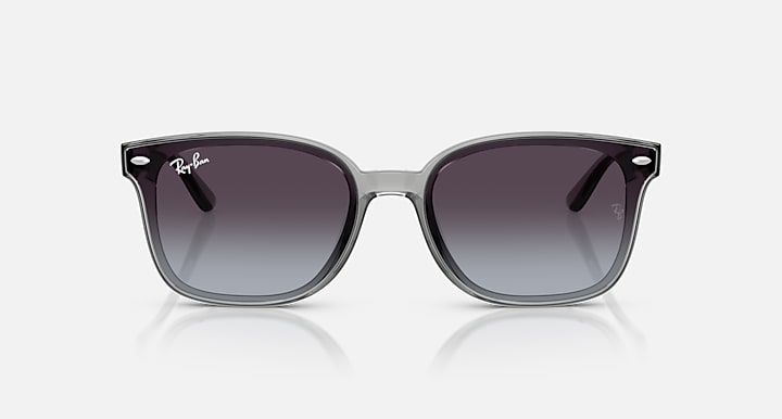 Ray-Ban RB4461D Transparent Grey with Grey Gradient Gradient lenses - Front
