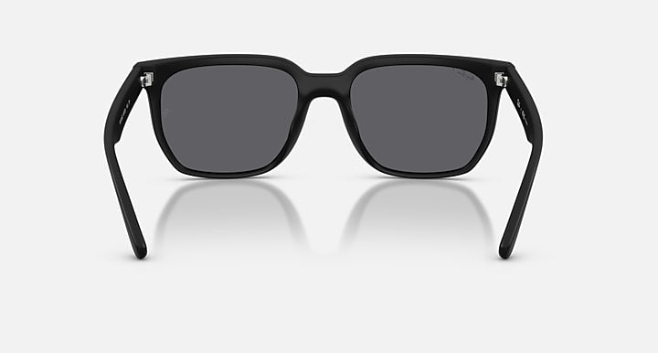 Ray-Ban RB4466D Matte Black with Polarized Grey Solid Color lenses - Back