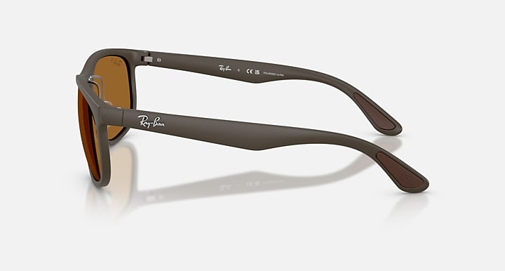Ray-Ban RB4468 POLARIZED S LENSES Sand Brown with Polarized S Bronze Polarized S lenses - Lateral