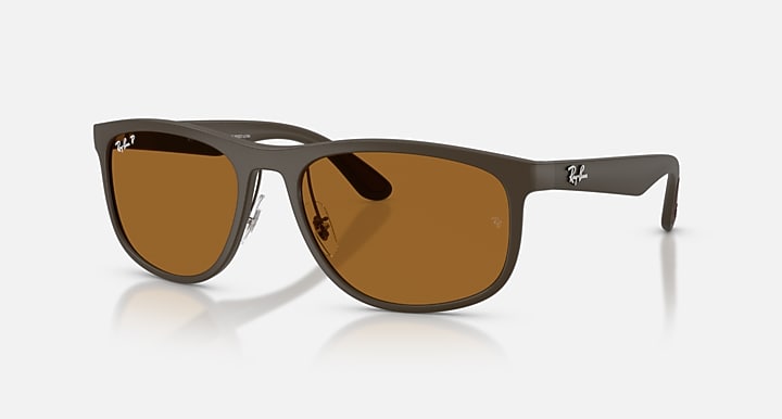 Ray-Ban RB4468 POLARIZED S LENSES Sand Brown with Polarized S Bronze Polarized S lenses - Quarter