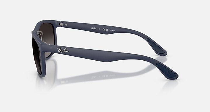 Ray-Ban RB4468 LITEFORCE Sand Dark Blue with Grey Gradient Polarized Gradient lenses - Lateral