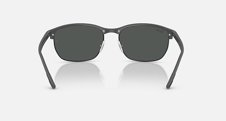 Ray-Ban RB4469 LITEFORCE Sand Grey with Dark Grey Solid Color lenses - Back