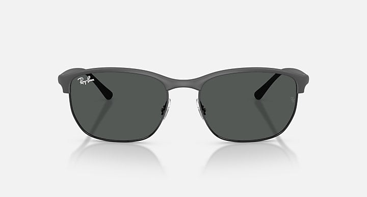 Ray-Ban RB4469 LITEFORCE Sand Grey with Dark Grey Solid Color lenses - Front
