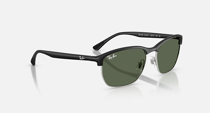 Ray-Ban RB4469 LITEFORCE Sand Black with Dark Green Solid Color lenses - Alternative