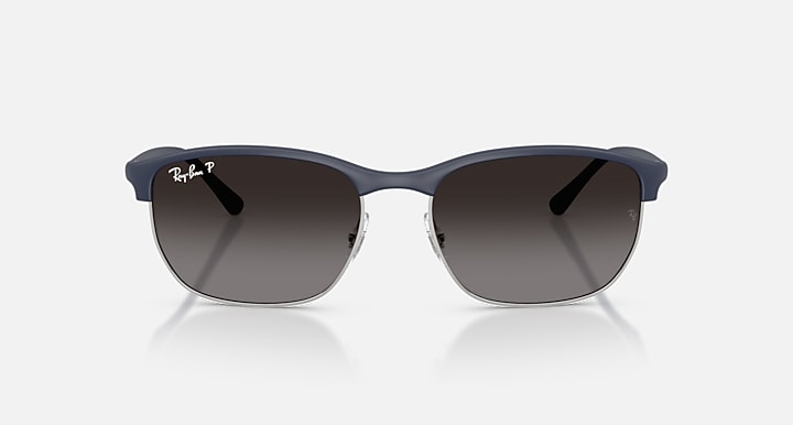 Ray-Ban RB4469 LITEFORCE Sand Dark Blue with Grey Gradient Polarized Gradient lenses - Front