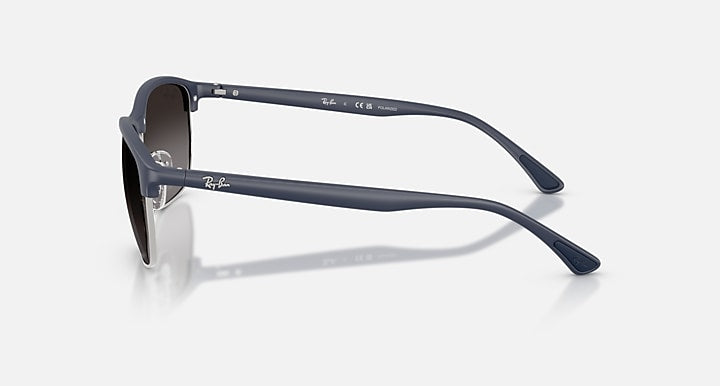 Ray-Ban RB4469 LITEFORCE Sand Dark Blue with Grey Gradient Polarized Gradient lenses - Lateral