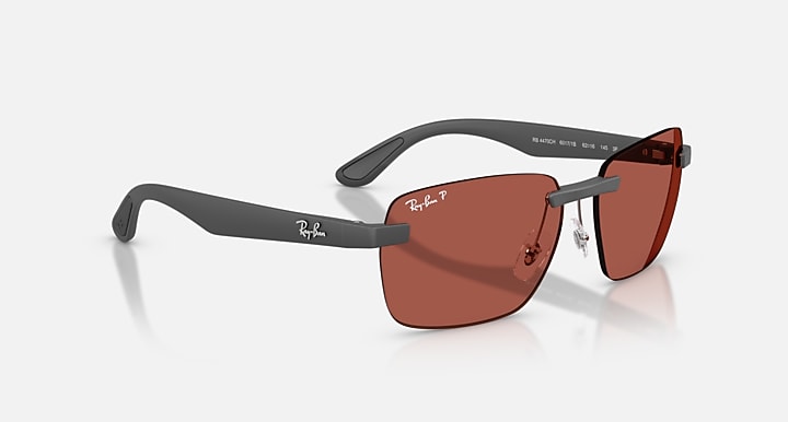 Ray-Ban RB4470 POLARIZED S LENSES Sand Grey with Polarized S Red Polarized S lenses - Alternative