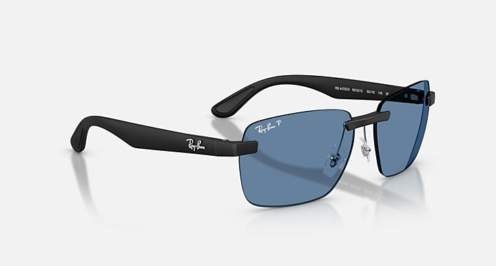 Ray-Ban RB4470 POLARIZED S LENSES Sand Black with Polarized S Blue Polarized S lenses - Alternative