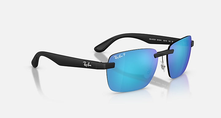 Ray-Ban RB4470 POLARIZED+ LENSES Sand Black with Polarized Green Polarized+ lenses - Alternative