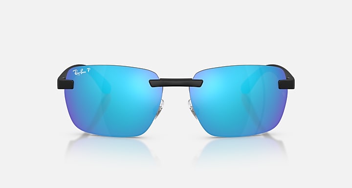 Ray-Ban RB4470 POLARIZED+ LENSES Sand Black with Polarized Green Polarized+ lenses - Front