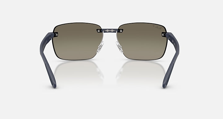Ray-Ban RB4470 POLARIZED+ LENSES Sand Dark Blue with Grey Gradient Polarized+ Polarized+ lenses - Back