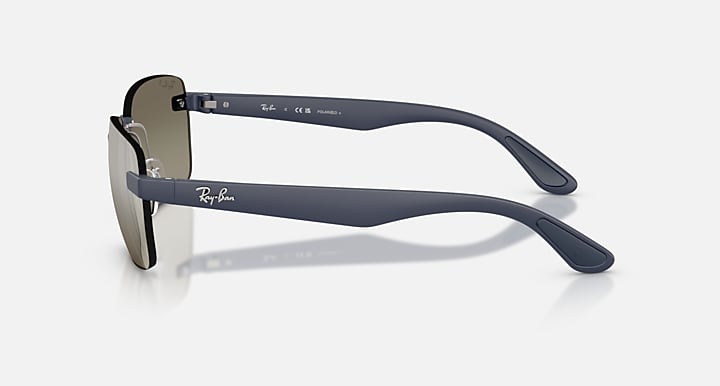Ray-Ban RB4470 POLARIZED+ LENSES Sand Dark Blue with Grey Gradient Polarized+ Polarized+ lenses - Lateral