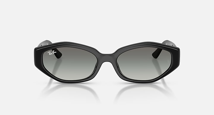 Ray-Ban RB4473D Black with Gradient Grey Gradient lenses - Front