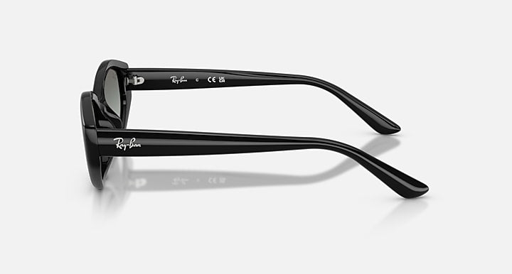 Ray-Ban RB4473D Black with Gradient Grey Gradient lenses - Lateral