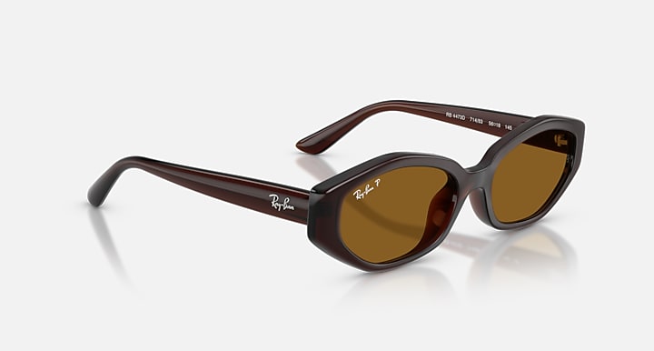 Ray-Ban RB4473D Dark Brown with Dark Brown Polarized Solid Color lenses - Alternative