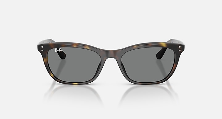 Ray-Ban RB4474D Havana with Dark Grey Solid Color lenses - Front