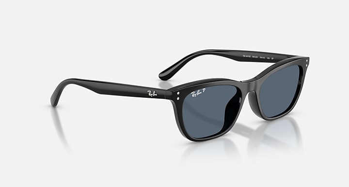 Ray-Ban RB4474D Black with Blue Polarized Solid Color lenses - Alternative