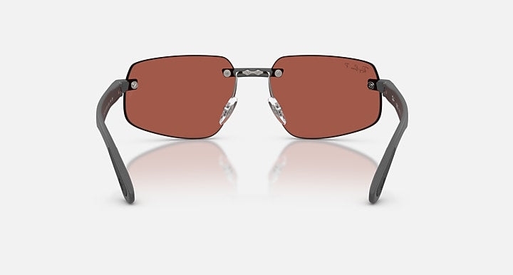 Ray-Ban RB4475 POLARIZED S LENSES Sand Grey with Polarized S Red Polarized S lenses - Back