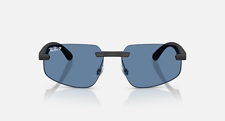 Ray-Ban RB4475 POLARIZED S LENSES Sand Black with Polarized S Blue Polarized S lenses - Front