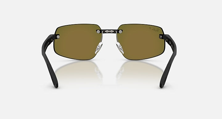 Ray-Ban RB4475 POLARIZED+ LENSES Sand Black with Polarized Green Polarized+ lenses - Back