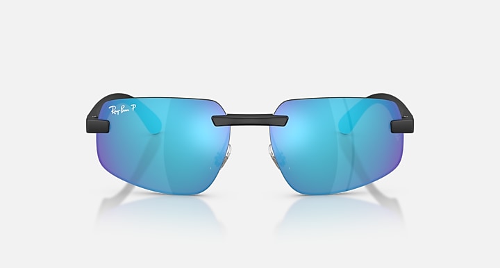 Ray-Ban RB4475 POLARIZED+ LENSES Sand Black with Polarized Green Polarized+ lenses - Front