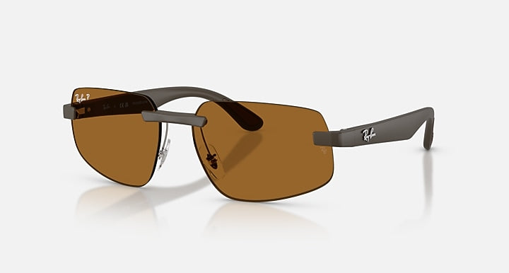 Ray-Ban RB4475 POLARIZED S LENSES Sand Brown with Polarized S Bronze Polarized S lenses - Quarter
