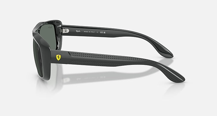 Ray-Ban RB4479M SCUDERIA FERRARI COLLECTION Grey with Dark Grey Flash Silver Solid Color lenses - Lateral