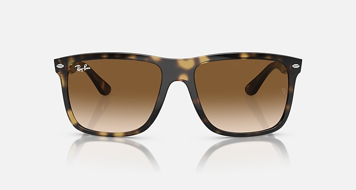 Ray-Ban BOYFRIEND TWO Havana with Light Brown Gradient lenses - Front