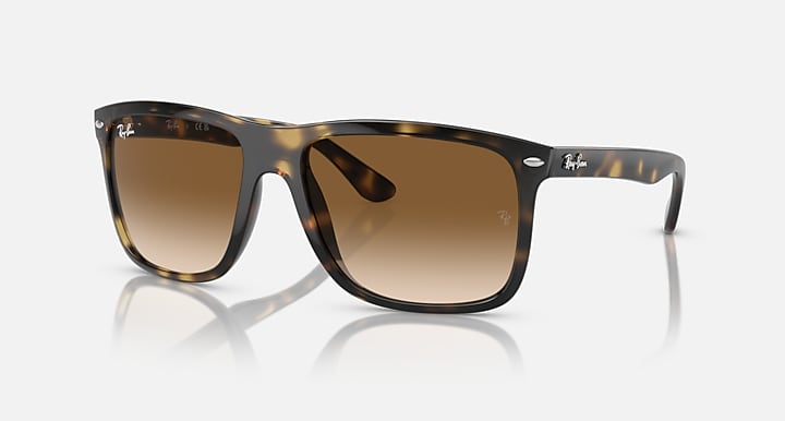Ray-Ban BOYFRIEND TWO Havana with Light Brown Gradient lenses - Quarter