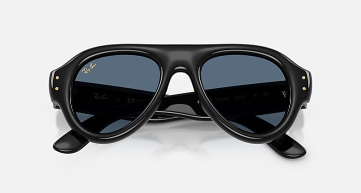 Ray-Ban AVIATOR PUFFER As shown with As shown lenses - Closed Front
