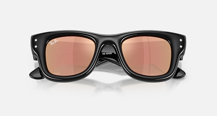 Ray-Ban WAYFARER PUFFER CRYSTAL EDITION As shown with As shown lenses - Closed Front