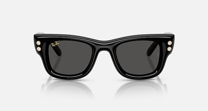 Ray-Ban WAYFARER PUFFER DIAMOND EDITION As shown with As shown lenses - Front