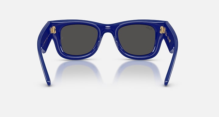 Ray-Ban WAYFARER PUFFER Blue with Ultra Black Solid Color lenses - Back