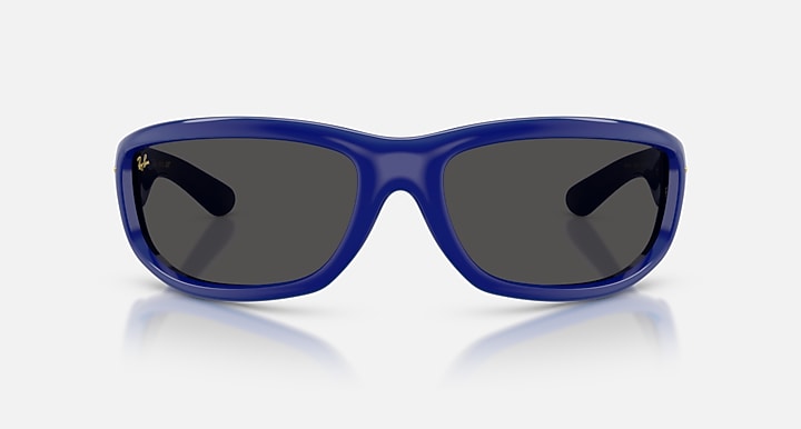 Ray-Ban ULTRA WRAP 003 NEXT GENERATION COLLECTION Blue with Ultra Black Solid Color lenses - Front