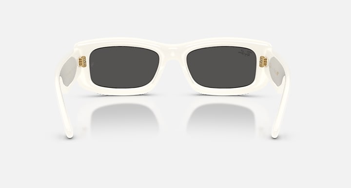 Ray-Ban KILIANE PUFFER Full Cream with Ultra Black Solid Color lenses - Back