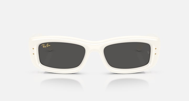 Ray-Ban KILIANE PUFFER Full Cream with Ultra Black Solid Color lenses - Front