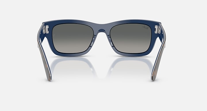 Ray-Ban JOSEPH Havana Grey On Gradient Blue with Gradient Grey Gradient lenses - Back