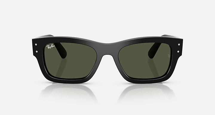 Ray-Ban JOSEPH Black with Green Solid Color lenses - Front