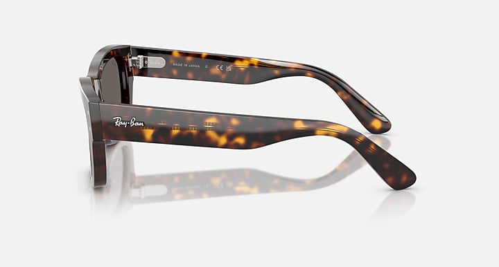 Ray-Ban JOSEPH Havana with Dark Grey Solid Color lenses - Lateral