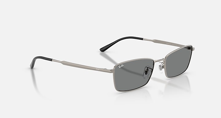 Ray-Ban RB8069D TITANIUM Gunmetal with Dark Grey Solid Color lenses - Alternative