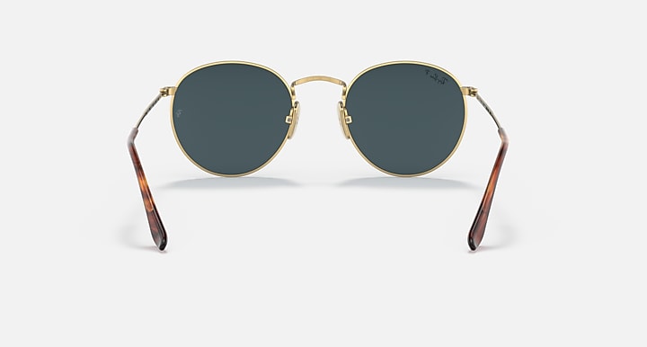 Ray-Ban ROUND TITANIUM As shown with As shown lenses - Back