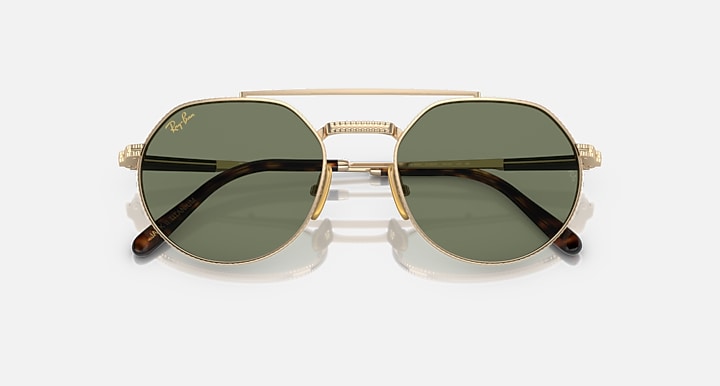 Ray-Ban JACK II TITANIUM As shown with As shown lenses - Closed Front